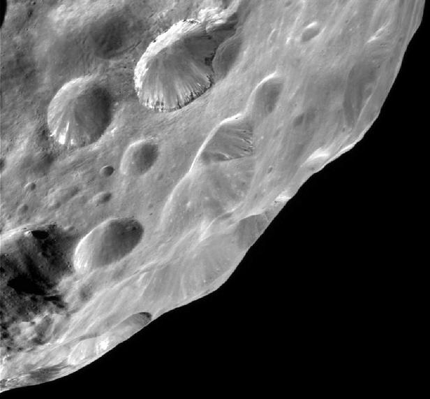 Phoebe closeup - Cassini