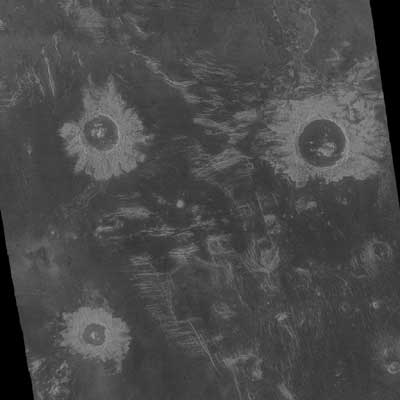 venus craters